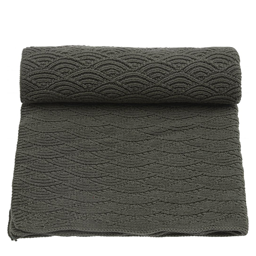 Blanket Pointelle - Ivy Green