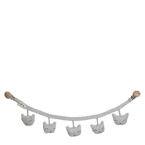 Cat Pram Chain - Grey Melange