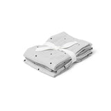 Hannah Muslin Cloth Print 2 pack -  Classic Dot Dumbo Grey