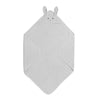 Augusta Hooded Towel - Rabbit Dumbo Grey