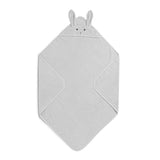 Augusta Hooded Towel - Rabbit Dumbo Grey