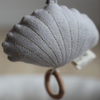 Clam Bell Music Toy -  Light Grey Melange
