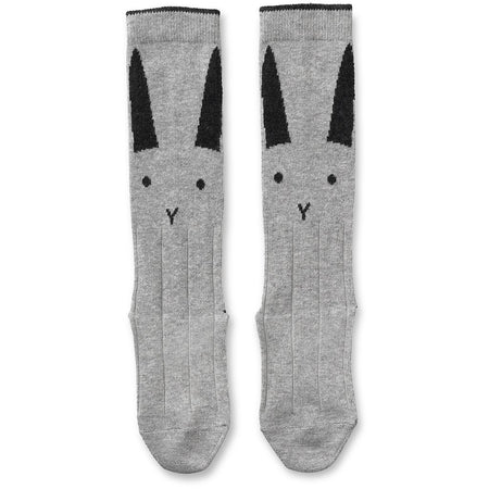 Silas Socks Panda - Creme De La Creme/Black