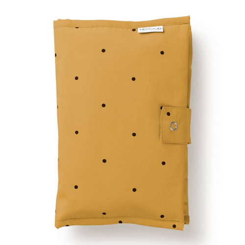 Liv Baby Clutch -  Classic Dot Mustard