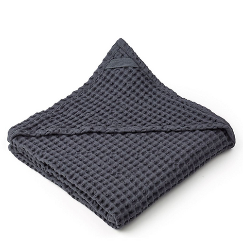 Saga Hooded Towel - Stone Grey