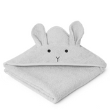 Augusta Hooded Towel - Rabbit Dumbo Grey