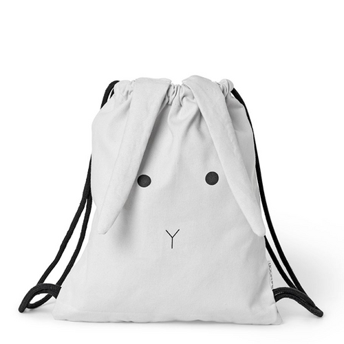Gert Gym Bag -  Rabbit Dumbo Grey