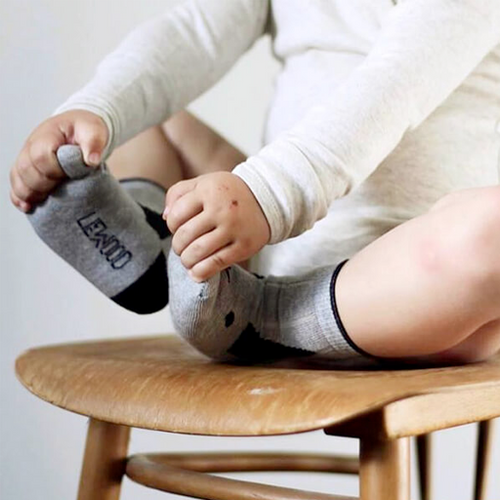 Silas Socks - Rabbit Grey Melange