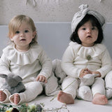 Fiol Collar Cotton Knit - Grey Melange
