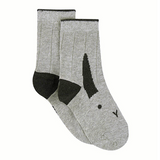 Silas Socks - Rabbit Grey Melange